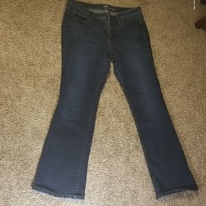 Soho, curvy, bootcut Jeans